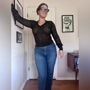 70s Vintage Fredricks of Hollywood Knit Sweater Sz M